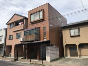 新潟市中央区T様邸：施工事例：外壁塗装