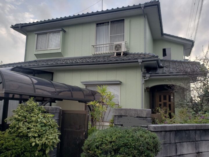 新潟市東区A様邸：外壁塗装工事・雨樋塗装工事