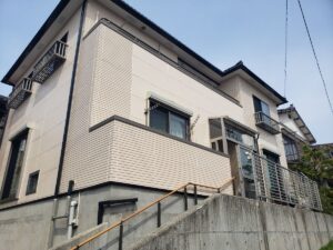 新潟市中央区K様邸：施工事例：外壁塗装