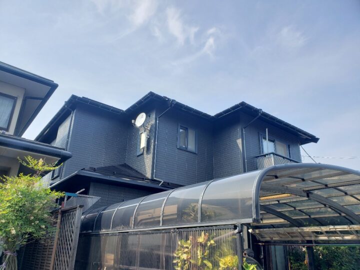 新潟市中央区本馬越 K様邸：外壁塗装・屋根塗装・雨樋交換