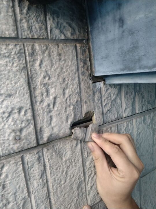 今回の現場：新潟市東区：外壁補修＆外壁塗装