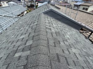 新潟市中央区沼垂西 N様邸:雨漏り修繕工事・屋根揚げ替え工事:瓦屋根からアスファルトシングル屋根へ