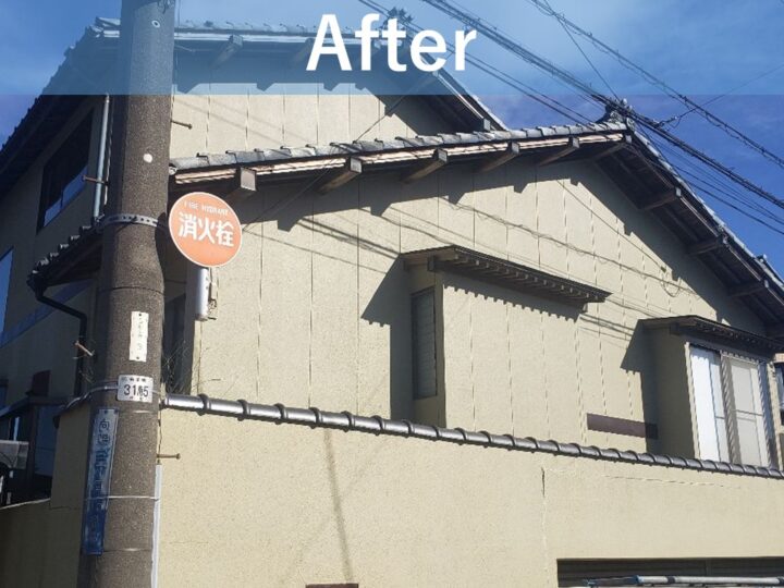 新潟市の塗装業者『長持ち塗装の新創』です。東区向陽T様邸の工事をさせていただきました。