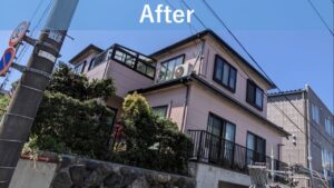 新潟市の塗装業者『長持ち塗装の新創』です。新潟市中央区川岸町Y様邸の工事をさせていただきました。