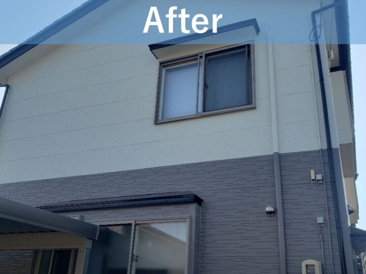 新潟市の塗装業者『長持ち塗装の新創』です。阿賀野市中島町 Y様邸の外壁塗装工事をさせていただきました。