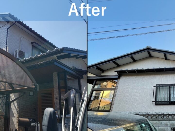 新潟市の塗装業者『長持ち塗装の新創』です。新潟市東区寺山K様邸の工事をさせていただきました。