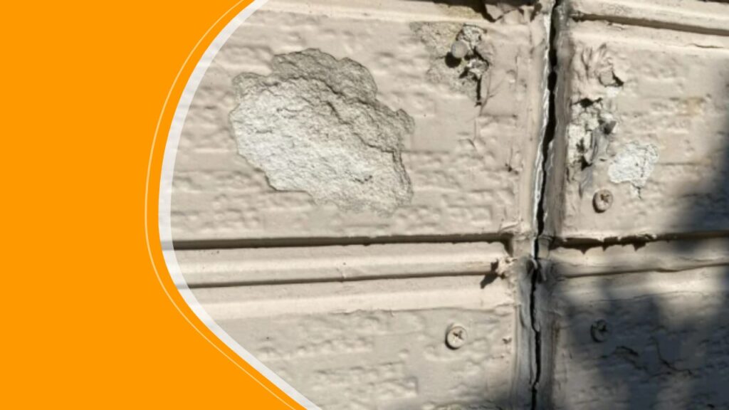 新潟市南区でよく見られる外壁の劣化症状①外壁の破損