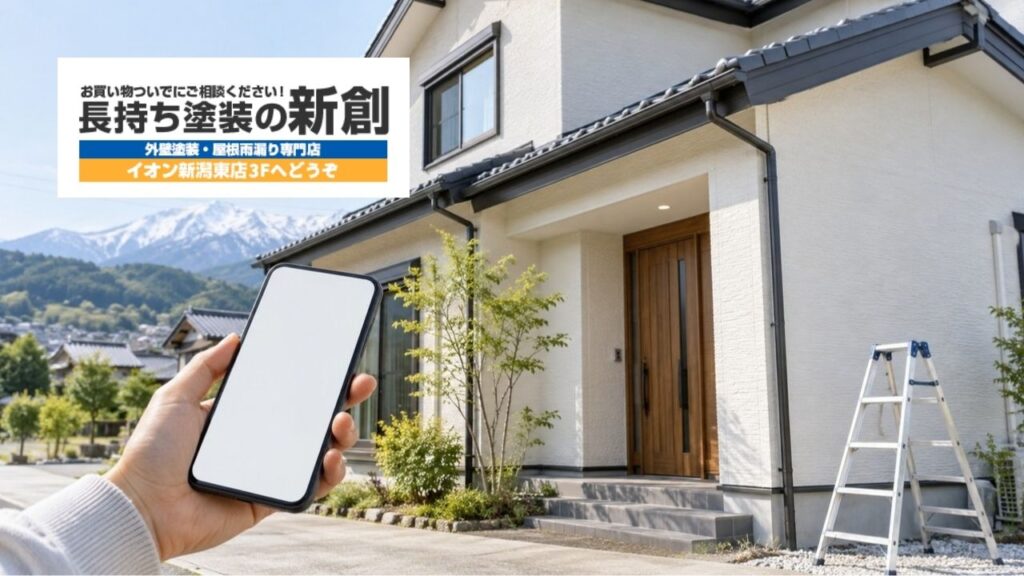 新潟市の外壁塗装業者を口コミで比較するには？評価・施工事例・見積書の確認点