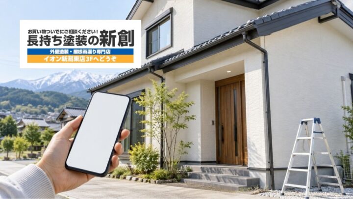 新潟市の外壁塗装業者を口コミで比較するには?評価・施工事例・見積書の確認点