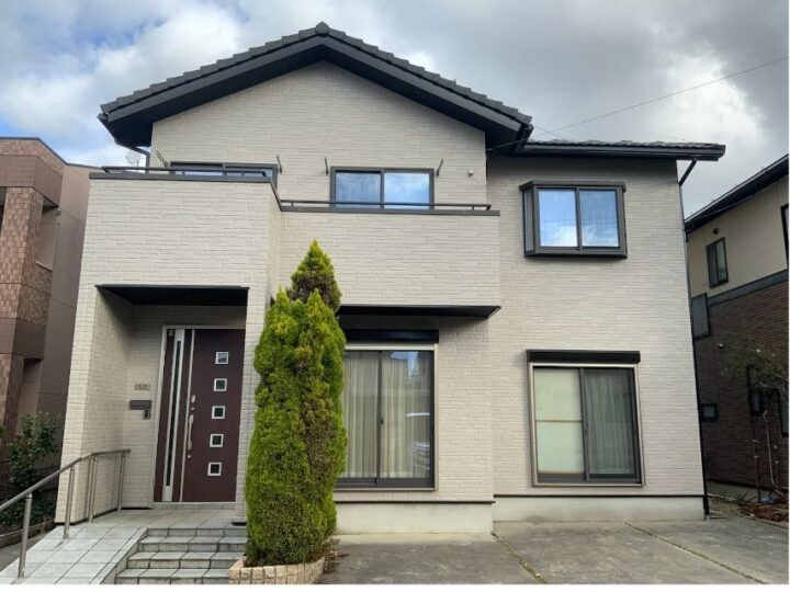 【イシカワ】新潟市東区新松崎K様邸｜外壁塗装工事・ベランダ防水工事他