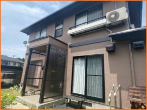 【ミサワホーム】東蒲原郡阿賀町上ノ山K様邸：外壁塗装/屋根塗装/雪止めアングル他