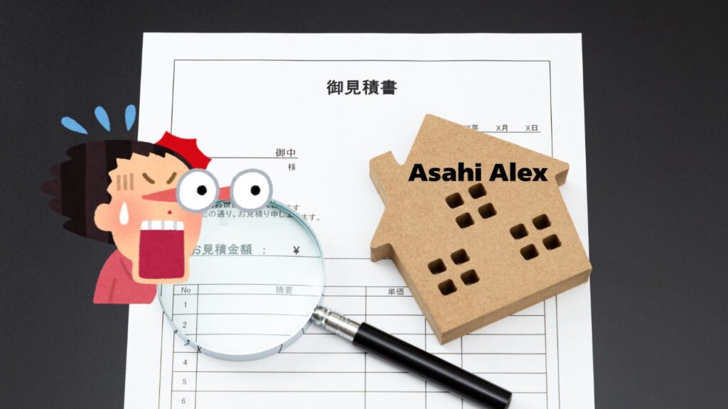 アサヒアレックスのメンテナンス見積もりが「高い」と感じる方へ