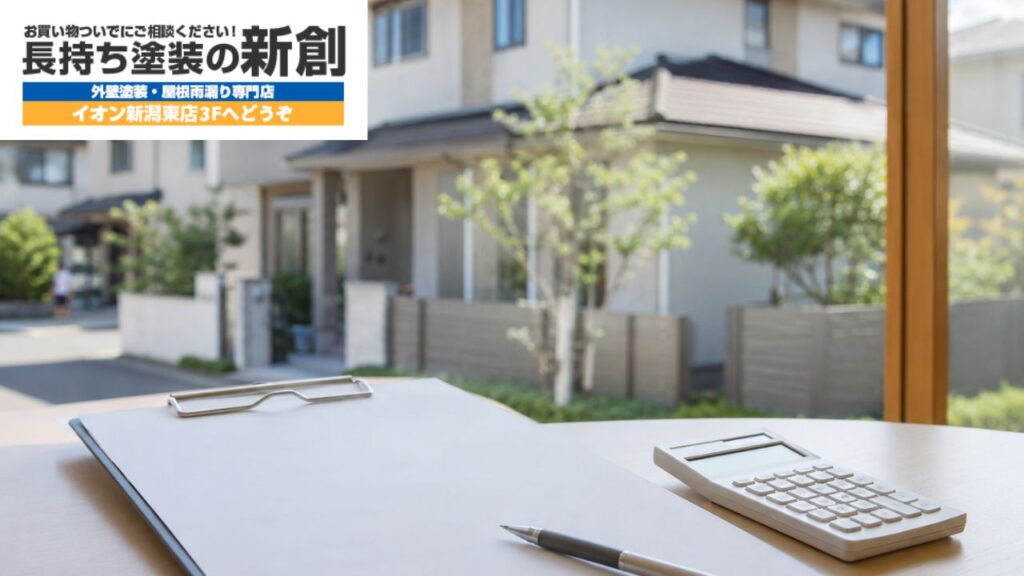 新潟市の外壁塗装費用で迷ったら|見積もり金額の差が出る理由と確認すべき内訳