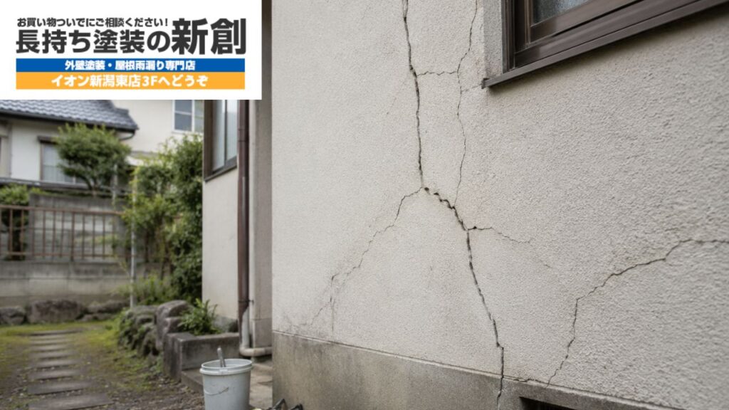 外壁のひび割れは自分で補修しても大丈夫?新潟市でDIY補修を避けたい症状と相談目安