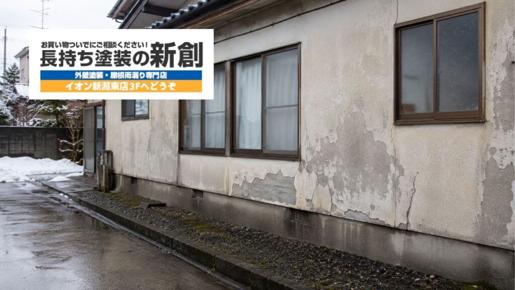 新潟市の外壁塗装で追加費用が出やすい家とは?見積もり前に確認したい劣化症状