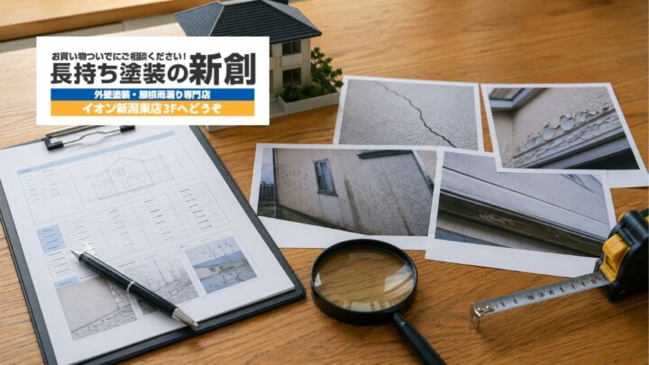 外壁塗装の診断報告書はどこを見る?劣化写真・補修範囲・見積もり前の確認ポイント