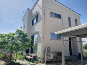 【アサヒアレックス】新潟県胎内市西本町K様邸｜外壁塗装/屋根塗装/板金工事