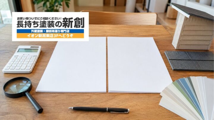 イオンと長持ち塗装の新創で外壁塗装を相見積もり|どちらが安い?