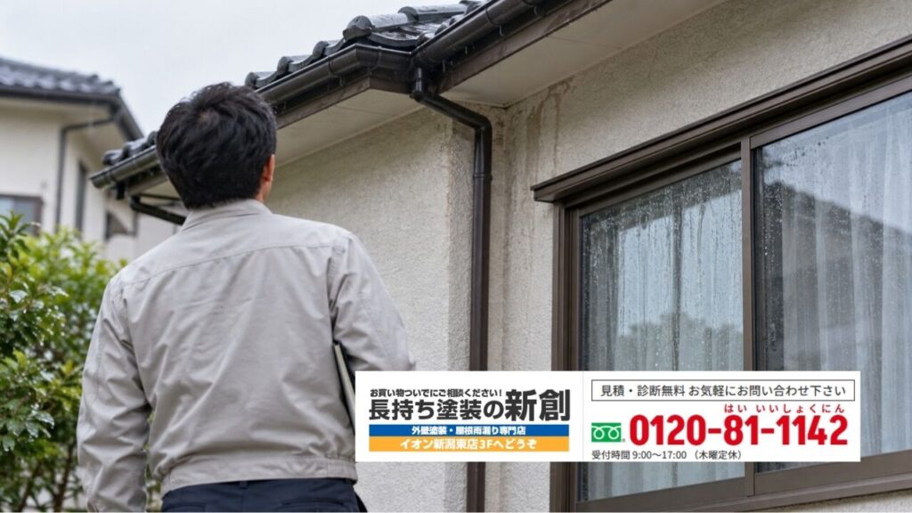 ダイワハウスの雨漏りも新創が水の経路から考えます