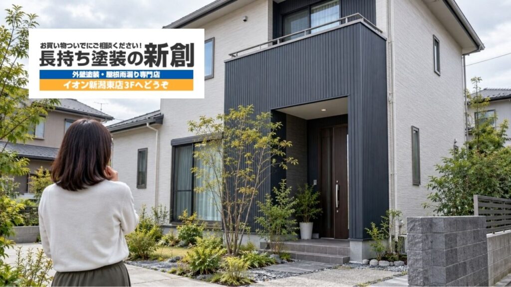 タウンRで建てた家の外壁塗装はどこに頼む?新潟市の施工事例と相談先